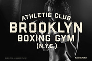 Brooklyn Stitch - An Embroidery Font, a Sans Serif Font by Komet & Flicker (Thumbnail 11 of 15)