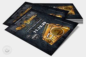 Boombox Flyer Template V2