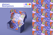 Abstract Floral Seamless Pattern, a Pattern Graphic by BAGIRA | Studio (Thumbnail 1 of 6)