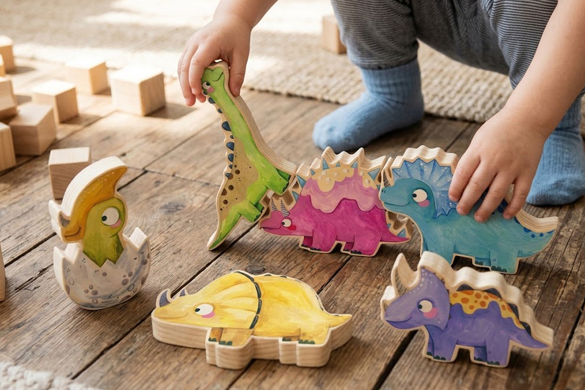 Watercolor Dinosaur Clipart Baby, an Object Graphic by the_myro (Photo 11 of 11)