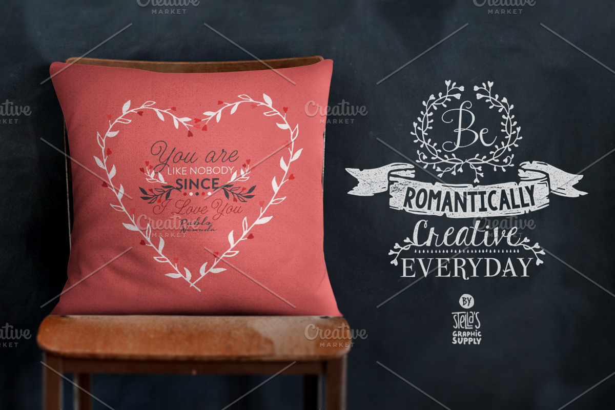 The Romantic Designers Kit, an Illustration by Stella's Graphic Supply (Photo 5 of 5)