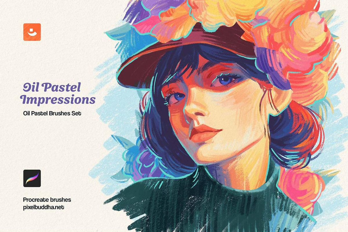 12-in-1 Procreate Brushes Bundle, a Brush Add-On by pixelbuddha.net (Photo 4 of 15)