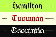 Gofarda Gothic Blackletter, a Blackletter Font by Fitrah Type (Thumbnail 10 of 15)