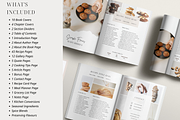 100 Page Cookbook Template CANVA, a Templates & Theme by OrganizationOasisRo (Thumbnail 3 of 10)