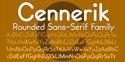 Cennerik, a Sans Serif Font by Ingrimayne Type (Thumbnail 3 of 11)