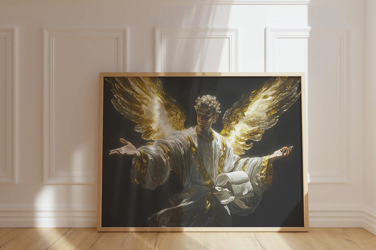Gabriel the Messenger Art, a Person Photo by PrintablesByFranklyn (Photo 2 of 8)