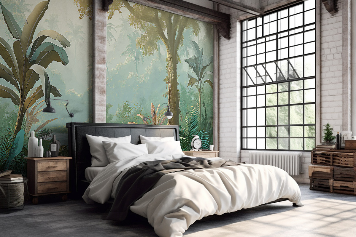 Mural Series Forest Views, a Wallpaper Graphic by Muzi pear studio (Photo 7 of 12)