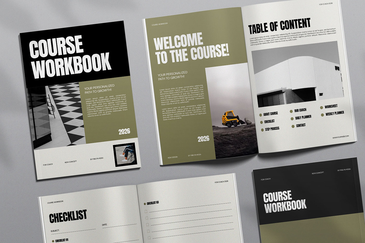 Course Workbook, a Magazine Template by Portocraft (Photo 5 of 6)