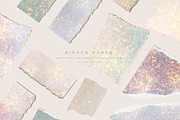 Glitter Ripped Paper Collage, an Object Graphic by by creative paper (Thumbnail 3 of 15)