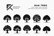 Oak Tree Icon, an Icon by Akatype Studio (Thumbnail 1 of 3)