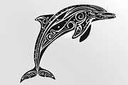 Tribal Dolphin Laser Cut Bundle, a Graphic by balal (Thumbnail 4 of 16)