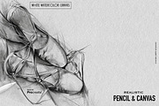Real Pencil & Canvas for Procreate, a Brush Add-On by Liquid Amethyst Art (Thumbnail 2 of 6)