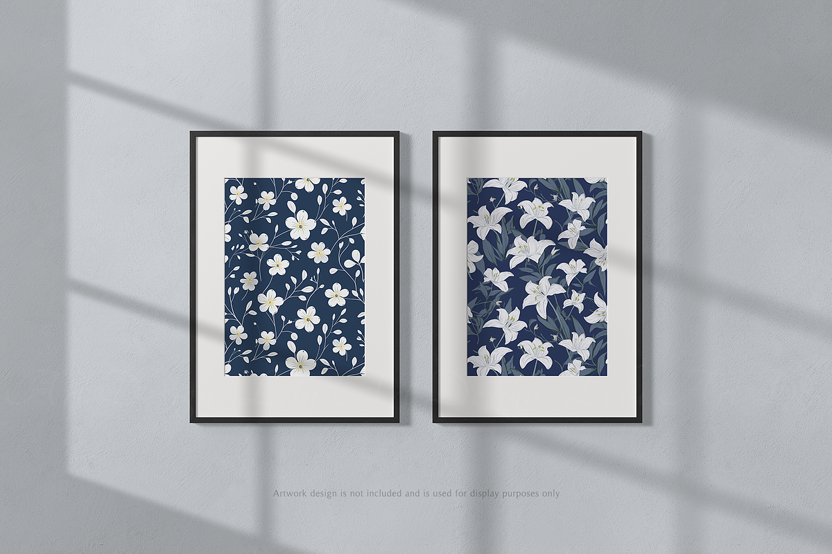 A4 Portrait Frame Mockup Bundle, a Household Mockup by Lelu Art Design (Photo 4 of 11)