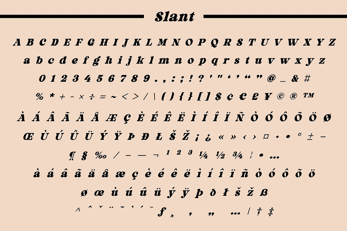 Fox Rustic: 7 Font Styles, a Serif Font by Fox7 By Rattana (Photo 14 of 18)
