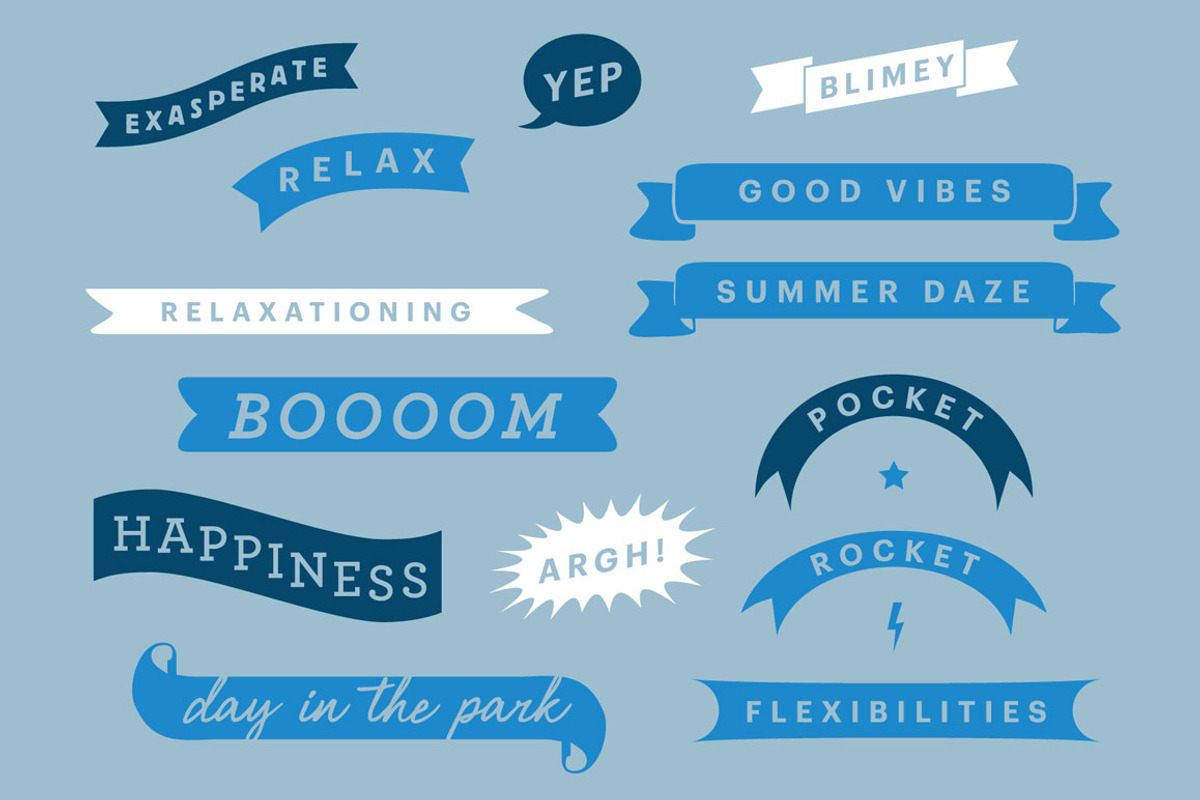 Vector Ribbon Pack preview 3