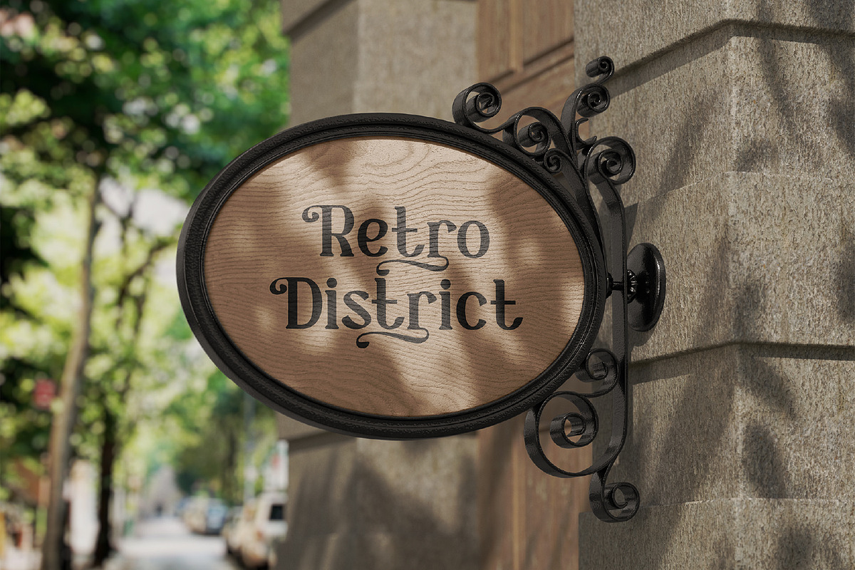 Demerique - Serif Typeface Font, a Serif Font by Rishsketch (Photo 5 of 15)