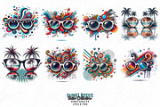 Retro Sunglasses Summer Lover PNG, an Illustration by Sofia's Fashion (Thumbnail 3 of 3)