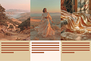 Golden Reverie AI Art & Prompt, a Decorative Illustration by Artimind Studio (Thumbnail 8 of 11)