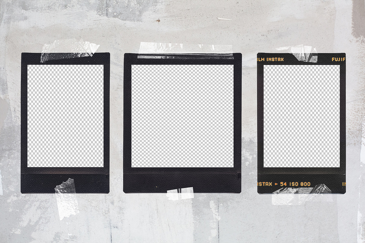 15 Instax Photo Polaroid Film Frames, an Object Graphic by smishura (Photo 6 of 6)