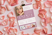 Beauty Influencer Media Kit Pink, a Resume Template by Golden Horizons Studio (Thumbnail 3 of 11)