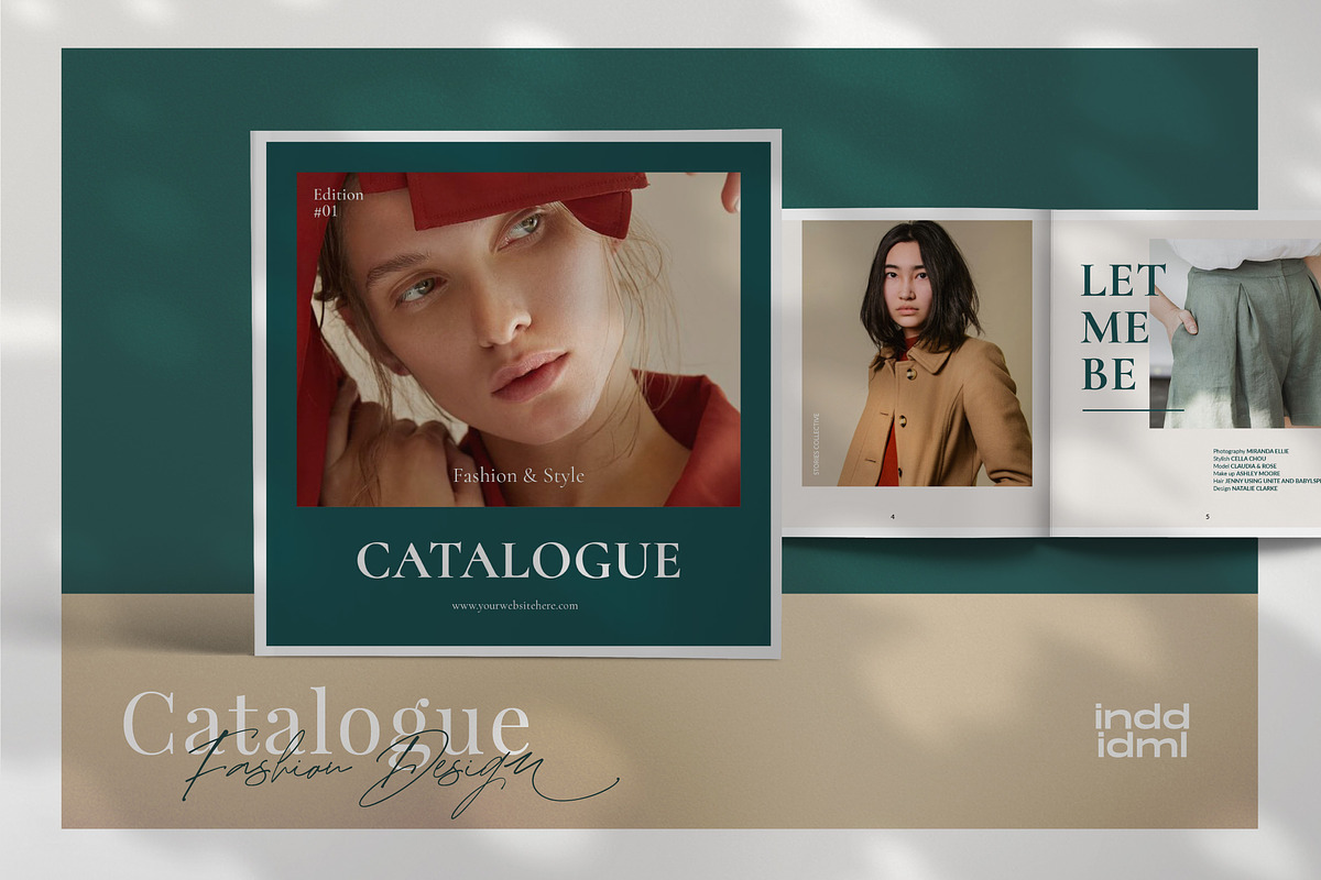 VERSITLE - Fashion Catalogue Design, a Presentation Template by Dirtytemp Studio (Photo 1 of 8)