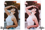 Rose Gold Instagram Blogger Preset, a Preset Add-On by Design Aesthetic (Thumbnail 4 of 6)