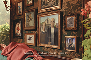 1000+ Midnight Maesta Mega Bundle, a Background Graphic by Digital Museum (Thumbnail 2 of 6)