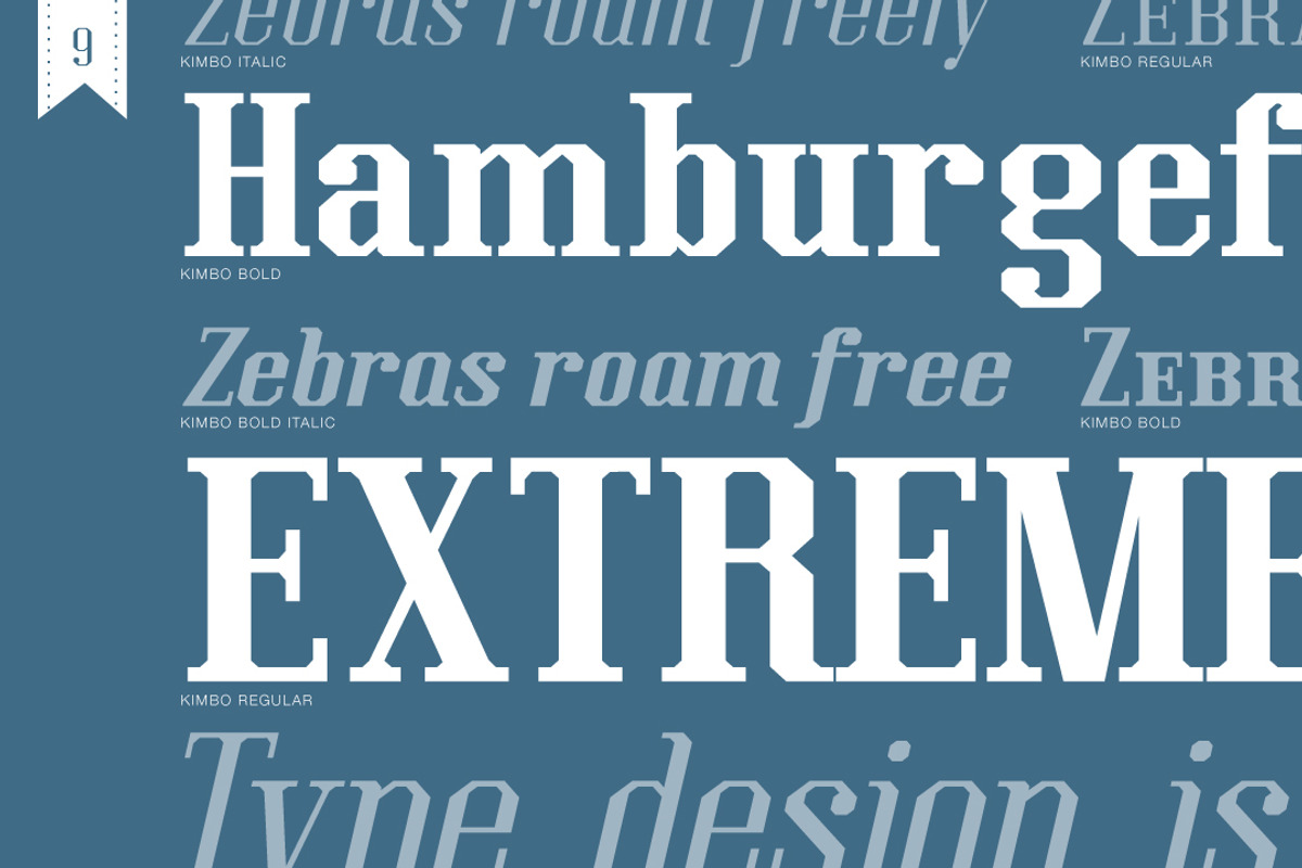 Kimbo, a Slab Serif Font by Typogama (Photo 10 of 10)