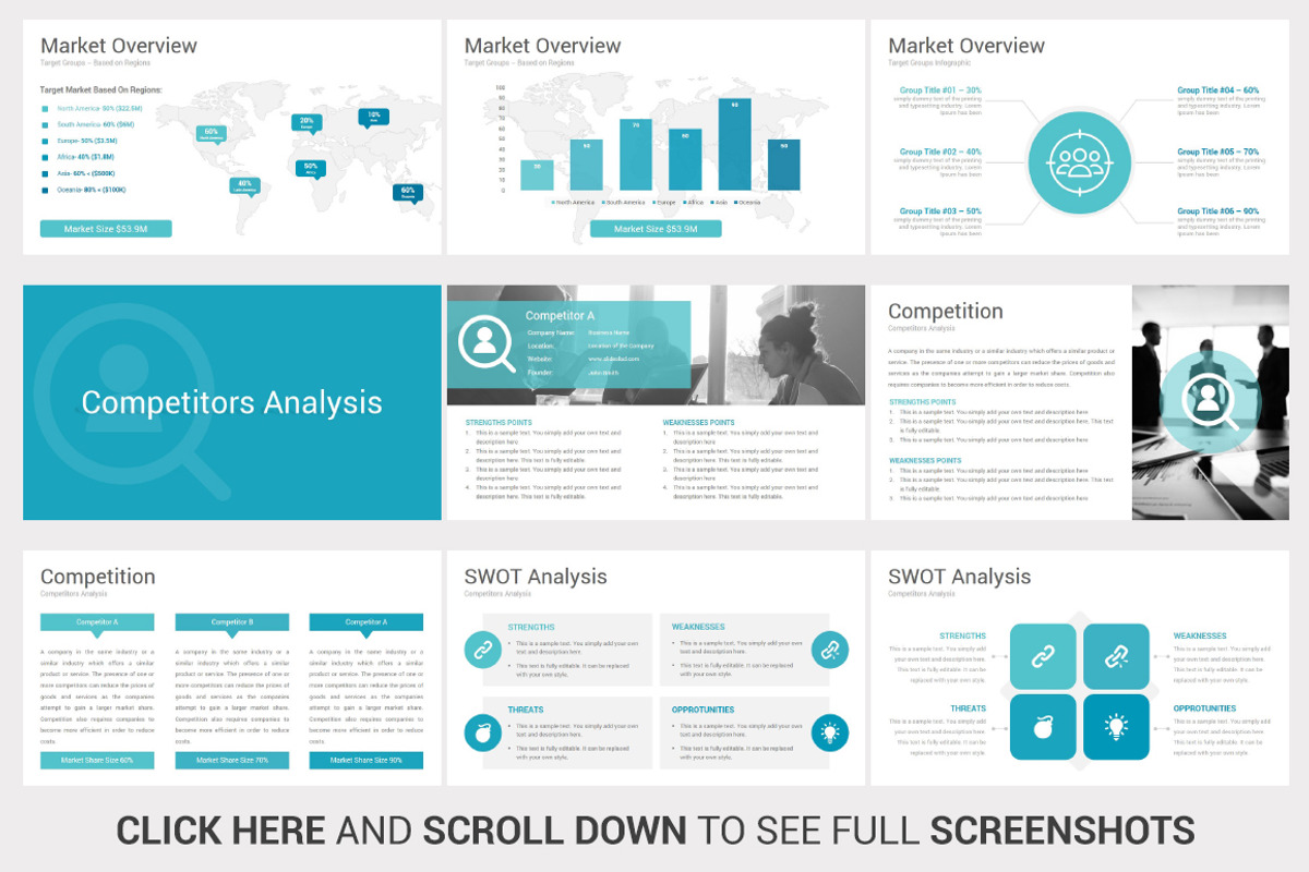 Business Plan PowerPoint Template, a Presentation Template by SlideSalad (Photo 15 of 50)