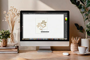 Floral Thank You Card, a Card Template by Debby Blooms (Thumbnail 4 of 4)