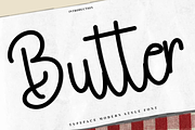 Butter, a Handwritten Font by InermediaSTUDIO (Thumbnail 1 of 6)