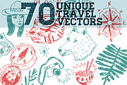 70 Hand Drawn Adventure Vectors, an Animal Illustration by Ed J Brown (Thumbnail 2 of 4)