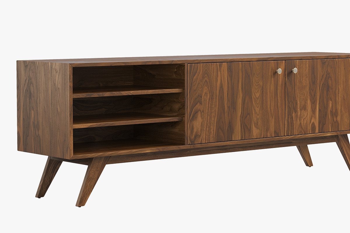 Joybird Auden Media Consoles, a Furniture 3D Model by 3dmitruk (Photo 3 of 13)