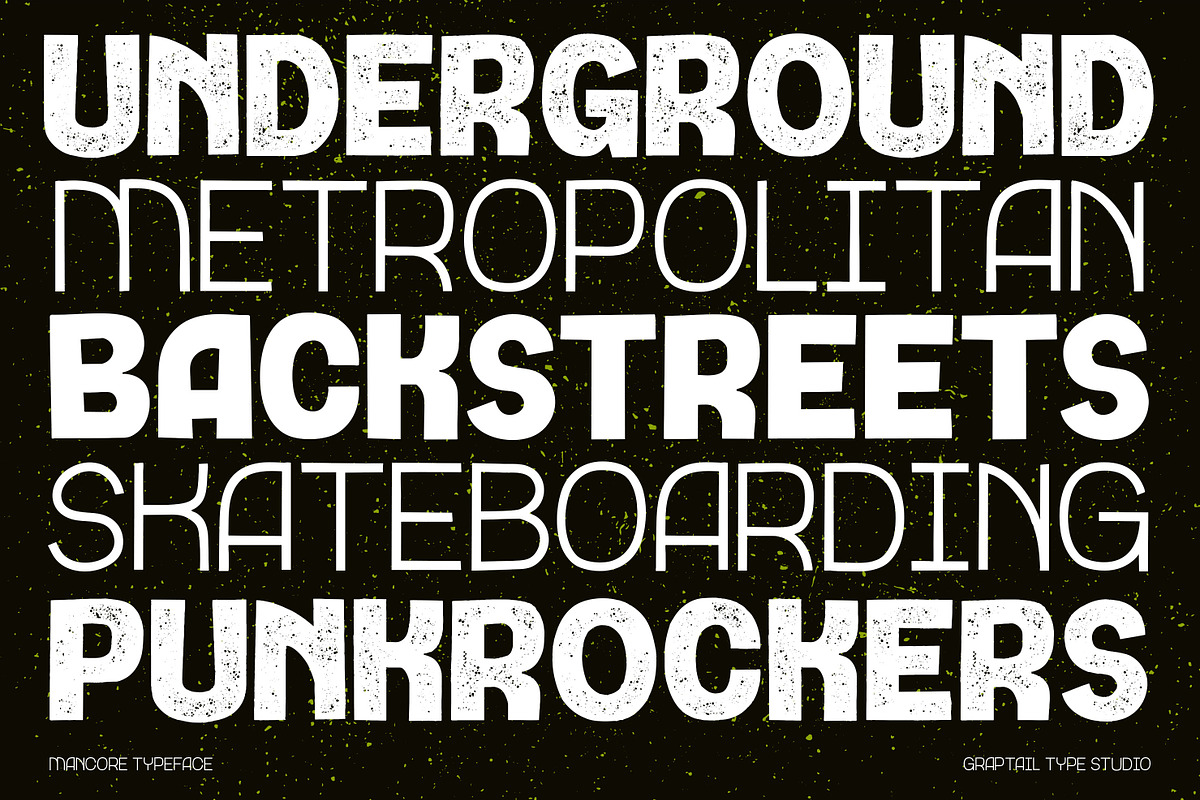Mancore, a Handwritten Font by Graptail (Photo 4 of 12)