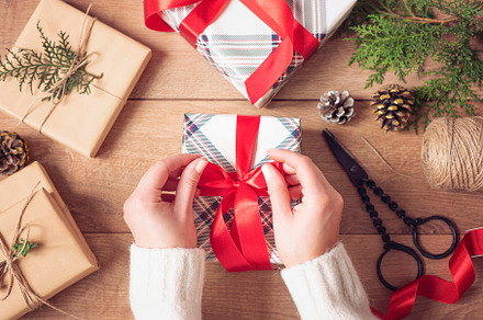 Christmas background containing happiness, home, and family