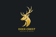 Deer Logo. Resilient & Wild logo, a Branding & Logo Template by Master Design (Thumbnail 1 of 2)