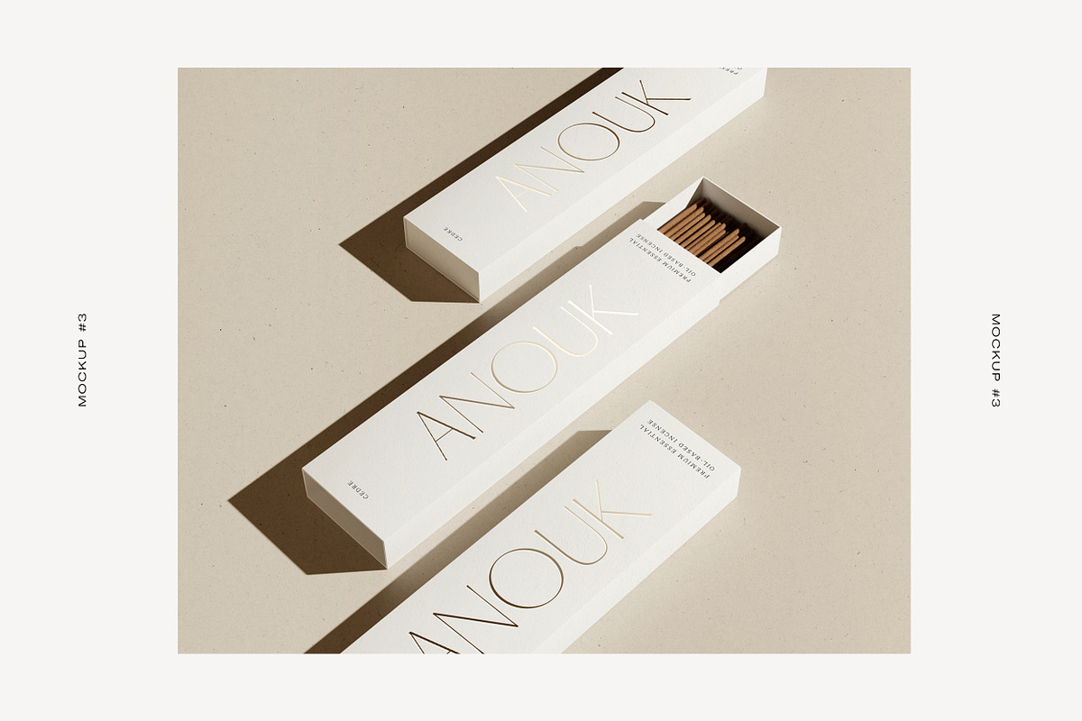 Incense Packaging Mockups – Anouk, a Packaging Mockup by October November (Photo 4 of 10)