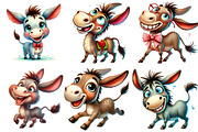 Funny Cartoon Donkey Sublimation Bun, an Illustration by Sublimation Artist (Thumbnail 3 of 6)