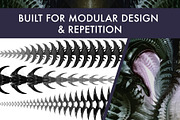 Biomech Brush Set, a Brush Add-On by Zsolt Kosa Art (Thumbnail 3 of 6)