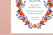 Orange Grove Wedding Invite Bundle, an Invitation Template by Wedding Whippet (Thumbnail 7 of 8)