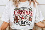 A Perfect Christmas Day PNG, a Seasonal Illustration by Canvas Craft (Thumbnail 3 of 6)
