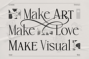Gondhe - Elegant Serif with Swashes, a Serif Font by Burntilldead (Thumbnail 3 of 12)