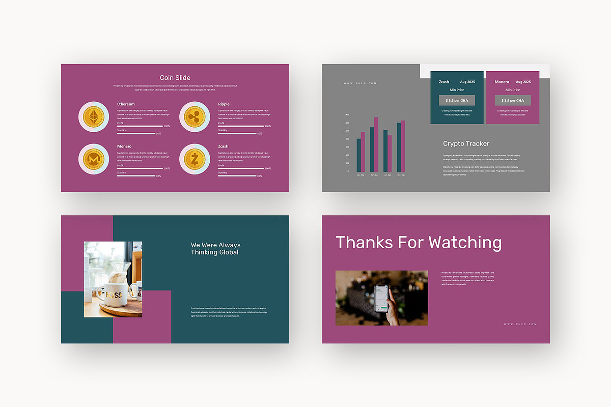 Dupo : Crypto Promo Google Slides, a Presentation Template by Punkl Camp (Photo 16 of 16)