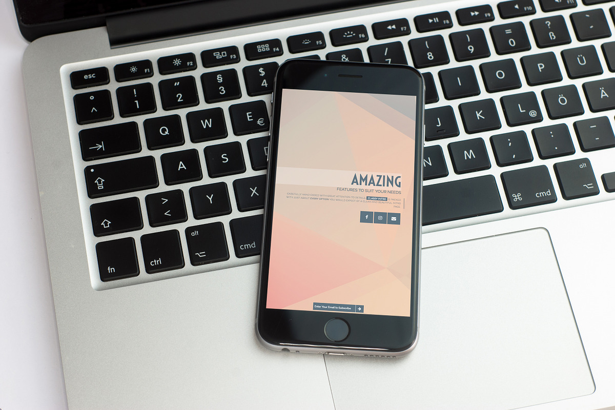 mWm Classy Intro Landing Page, a HTML Template by mWm Themes (Photo 6 of 6)