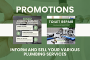 Plumbing Services Social Marketing, a Social Media Template by ShayMadeWhat (Thumbnail 5 of 6)