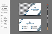 Classic Business Card, a Business Card Template by DESIGNSKIT (Thumbnail 1 of 2)
