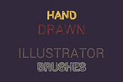 Wax Crayons Illustrator Brushes, a Brush Add-On by TheBlackPixelCo (Thumbnail 8 of 13)