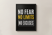 Set of 8 Motivational Wall Poster, a Poster Template by microtasker (Thumbnail 8 of 8)