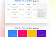 Monthly Planner PowerPoint Infograph, a Presentation Template by Digitcase x Wealthwells (Thumbnail 4 of 4)