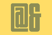 HALLIDAY Font, a Sans Serif Font by ILITY© Fonts (Thumbnail 5 of 6)
